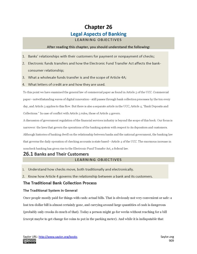 Business Law and the Legal Environment - Page 909